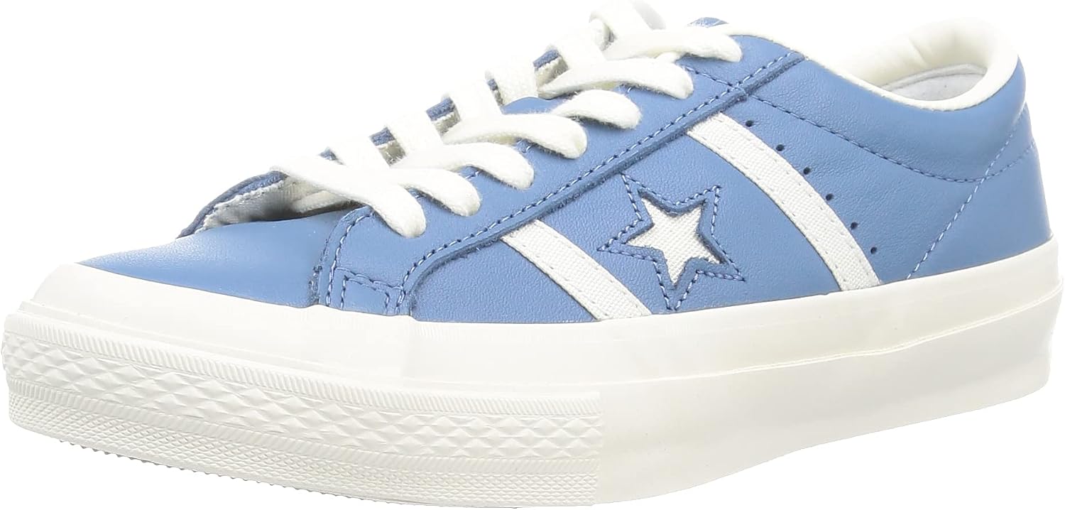 【未使用】コンバース STAR&BARS US LEATHER 23.5 白/青 Amazon | [コンバース] スニーカー スター&バーズ レザー ダスティー
